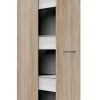 QUARTIER Apothekerschrank 30 x 185 cm braun