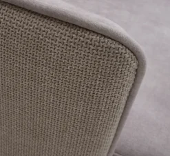 QUARTIER Armlehnstuhl ESTHER beige-braun/schwarz