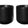 ASA Becher COPPA 2er Set - je 200 ml kuro-schwarz