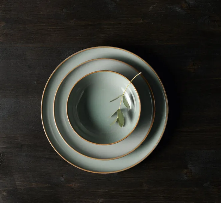 ASA Speiseteller SAISONS 6er Set eukalyptusgrün