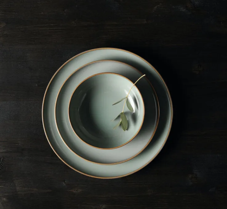 ASA Speiseteller SAISONS 6er Set eukalyptusgrün