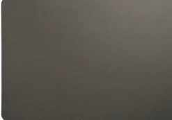 ASA Tischset Lederoptik graphitgrau