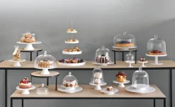 ASA Tortenplatte GRANDE 30 cm Keramik weiß