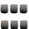 ASA Whiskyglas SARABI 6er Set - je 200 ml grau