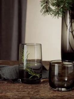 ASA Whiskyglas SARABI 6er Set - je 200 ml grau