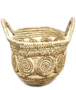 Aufbewahrungskorb GRAS 25 x 32 cm naturfarbig