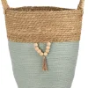 Aufbewahrungskorb IBIZA 35 /38 cm braun grün