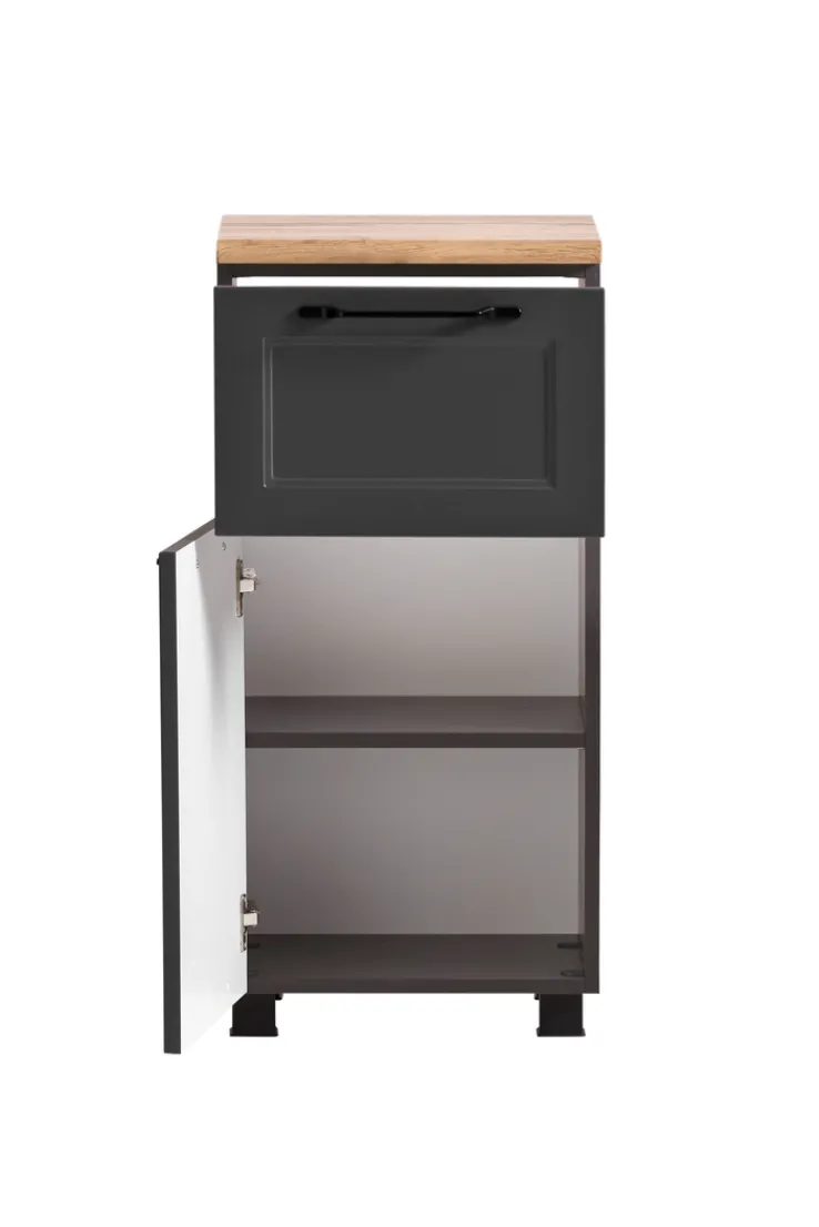 Bad- Unterschrank LÜTTICH grau 40cm