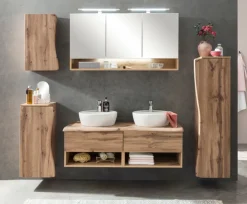 Bad-Hängeschrank ANTWERPEN braun 30cm