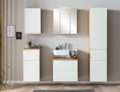 Bad-Hängeschrank GENT weiß/braun 40 cm