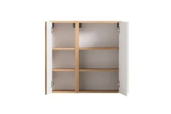 Bad-Hängeschrank GENT weiß/braun 64cm