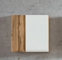 Bad-Hängeschrank GENT weiß/braun 64cm