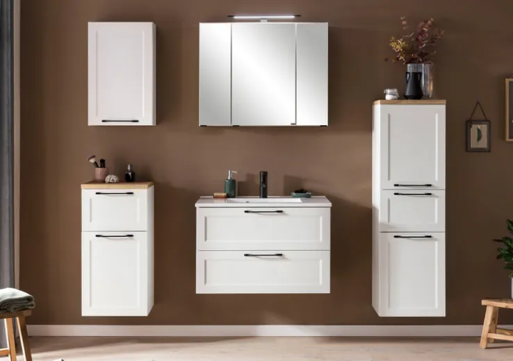 Bad-Hängeschrank LÜTTICH weiß