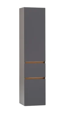 Bad-Hochschrank BRÜGGE grau