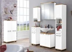 Bad-Hochschrank H300/154220 weiß