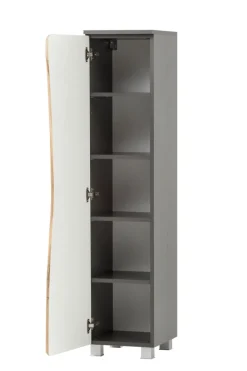 Bad-Midischrank ANTWERPEN braun/grau 30cm