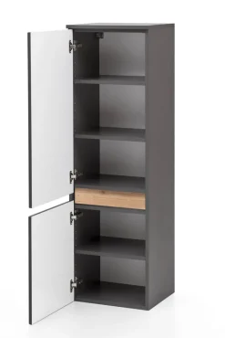 Bad-Midischrank BRÜGGE grau