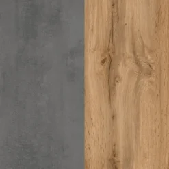 Bad-Midischrank GENT hellgrau/braun 40cm