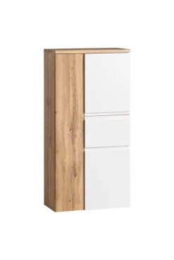 Bad-Midischrank GENT weiß/braun 65cm