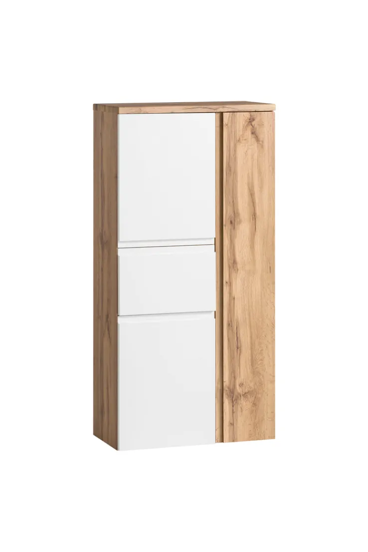 Bad-Midischrank GENT weiß/braun 65cm