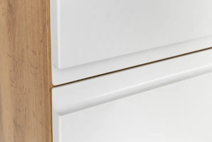 Bad-Midischrank GENT weiß/braun 65cm