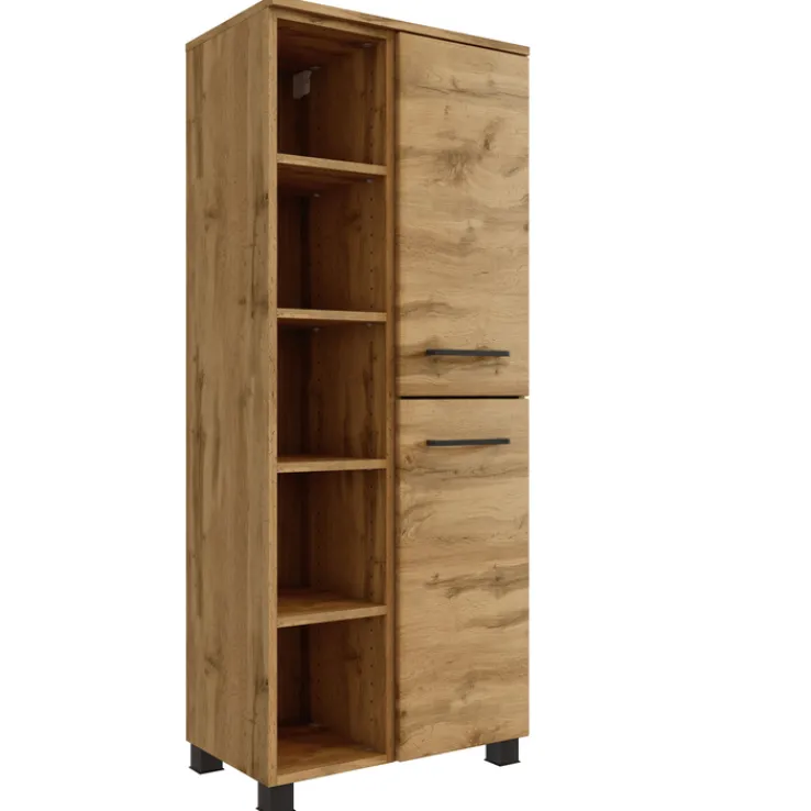 Bad-Midischrank LIMBURG braun 55cm