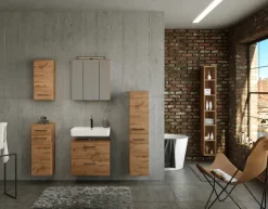 Bad-Midischrank LIMBURG braun 30cm