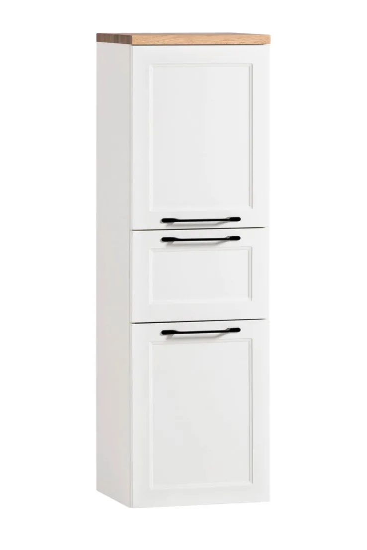 Bad-Midischrank LÜTTICH weiß