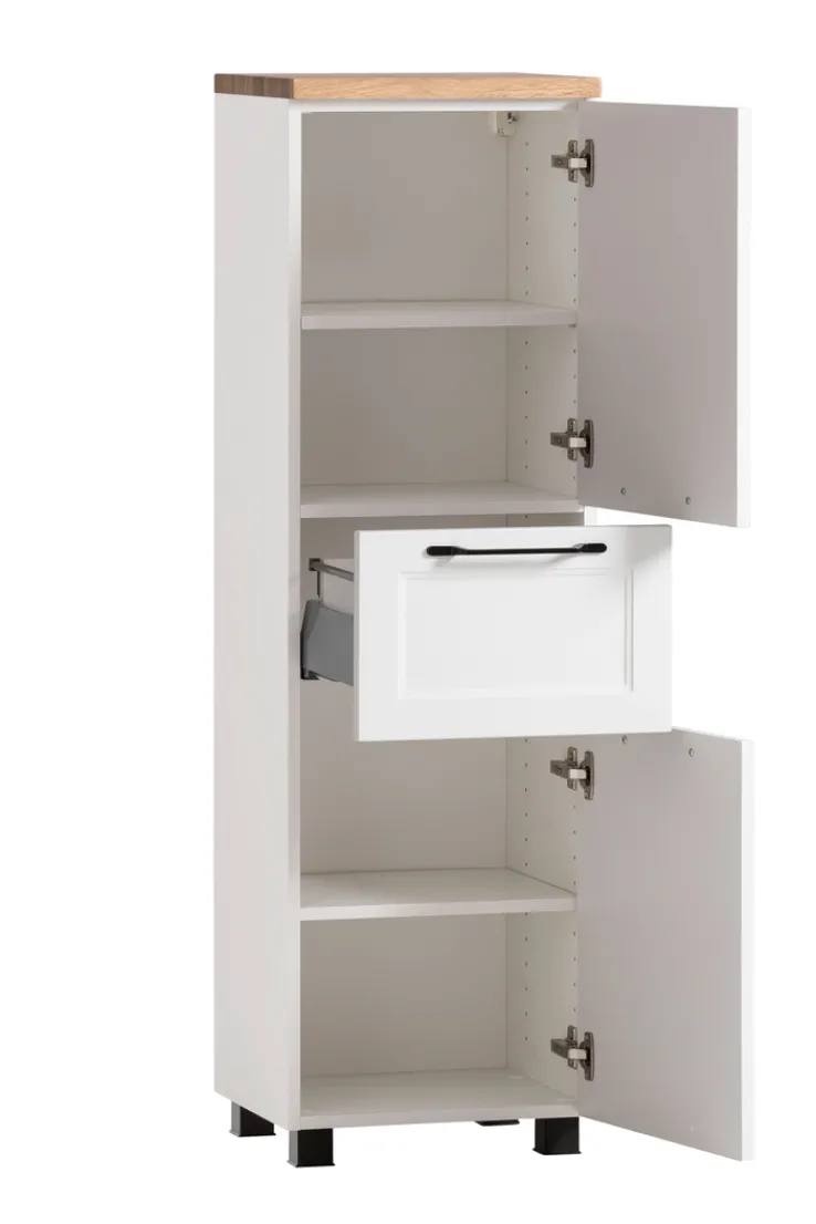 Bad-Midischrank LÜTTICH weiß