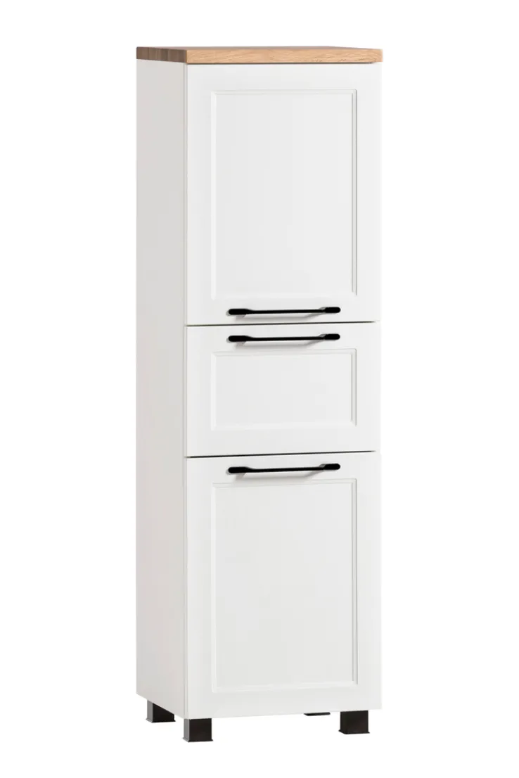 Bad-Midischrank LÜTTICH weiß