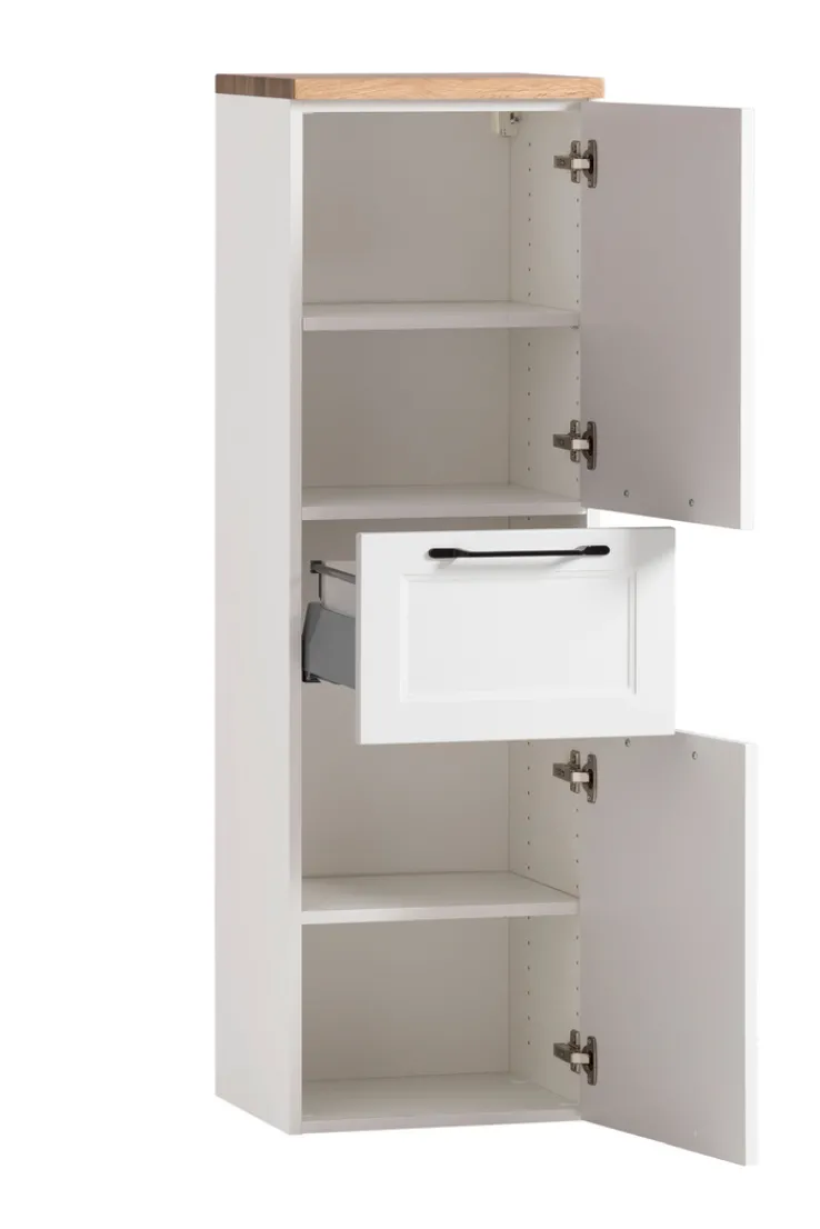 Bad-Midischrank LÜTTICH weiß