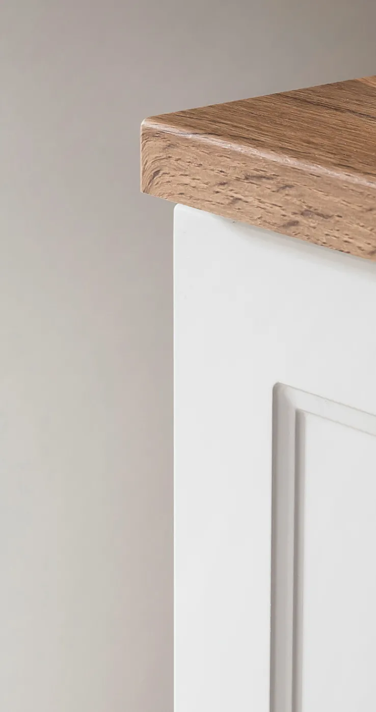 Bad-Midischrank LÜTTICH weiß