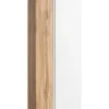 Bad-Seitenschrank GENT weiß/braun 65cm 2-türig