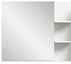 Badspiegel LAREDO 80 x 70 cm Weiß