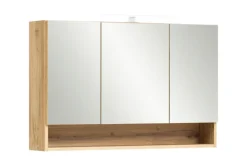 Bad-Spiegelschrank ANTWERPEN braun 100cm