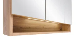 Bad-Spiegelschrank ANTWERPEN braun 100cm