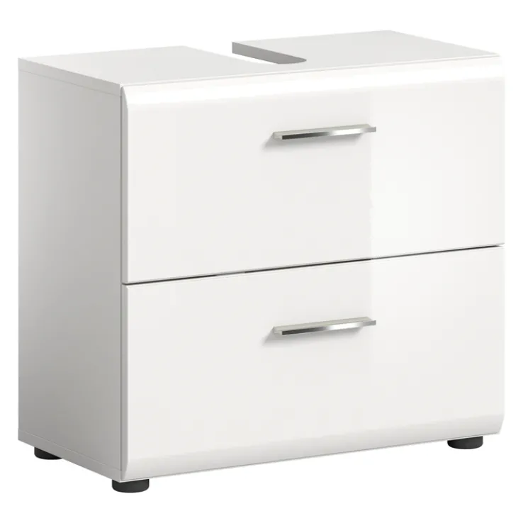 QUARTIER Bad-Waschbeckenunterschrank LOGAN weiß