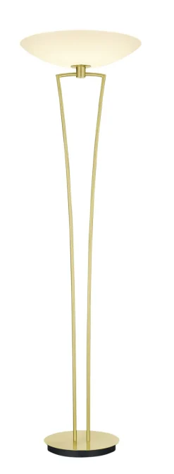 BANKAMP LED Deckenfluter LADY messingfarbig