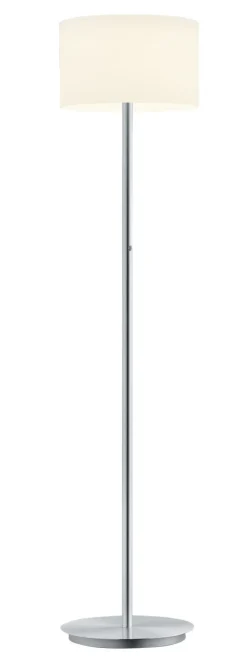 BANKAMP LED Stehlampe GRAZIA nickelfarbig