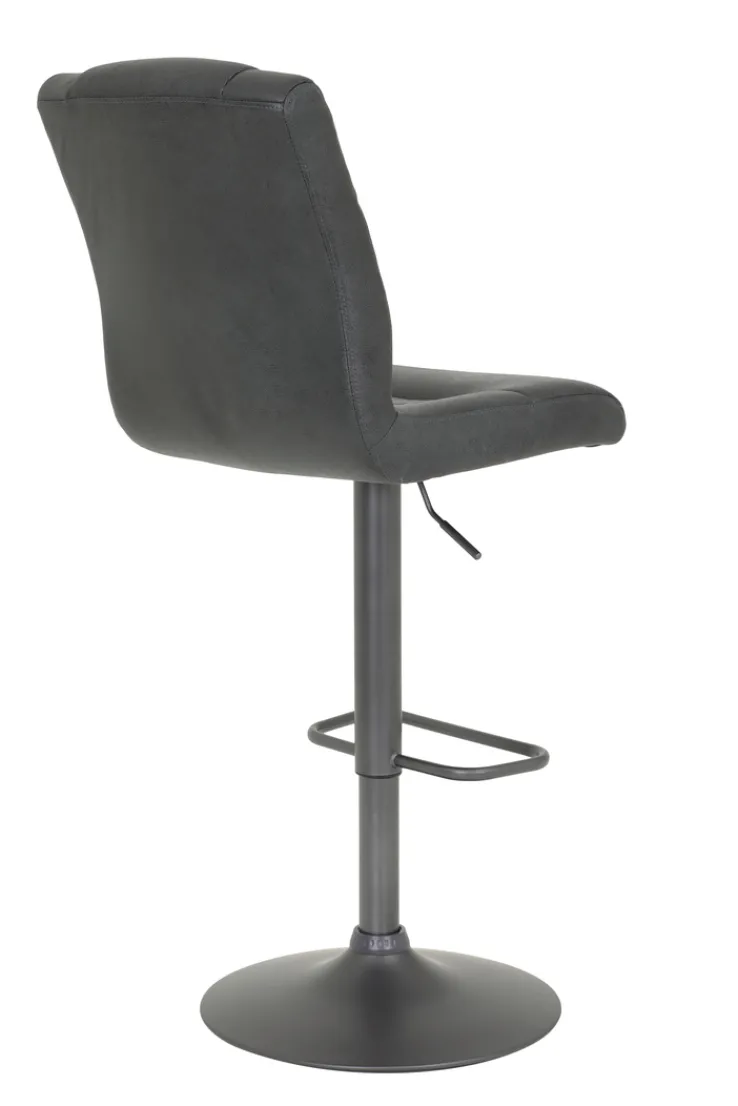 QUARTIER Barhocker ELKE 2er Set grau/Vintage Optik