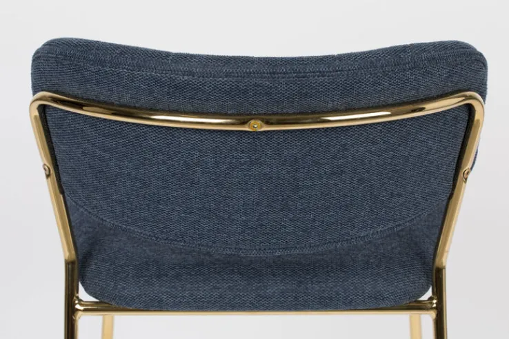 QUARTIER Barstuhl JOLIEN 2er Set dunkelblau