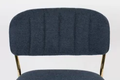 QUARTIER Barstuhl JOLIEN 2er Set dunkelblau