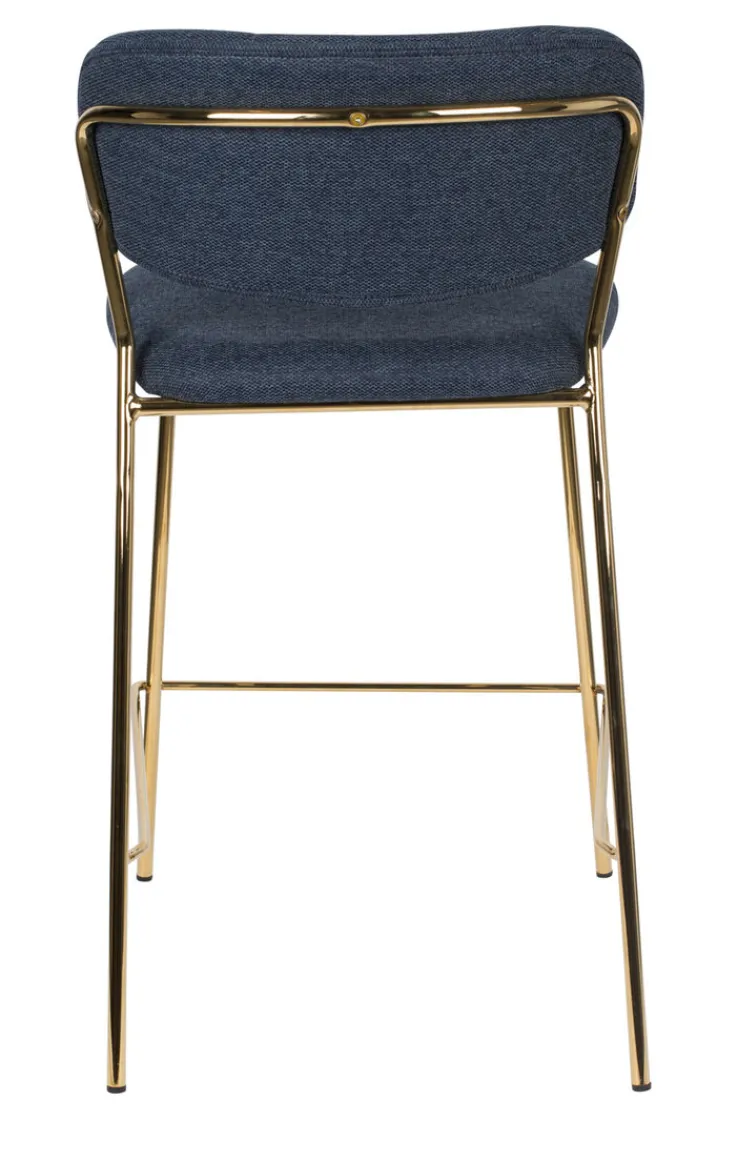 QUARTIER Barstuhl JOLIEN 2er Set dunkelblau