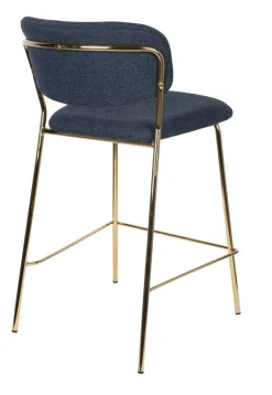 QUARTIER Barstuhl JOLIEN 2er Set dunkelblau