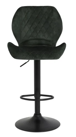 QUARTIER Barstuhl LAILA 2er Set anthazit