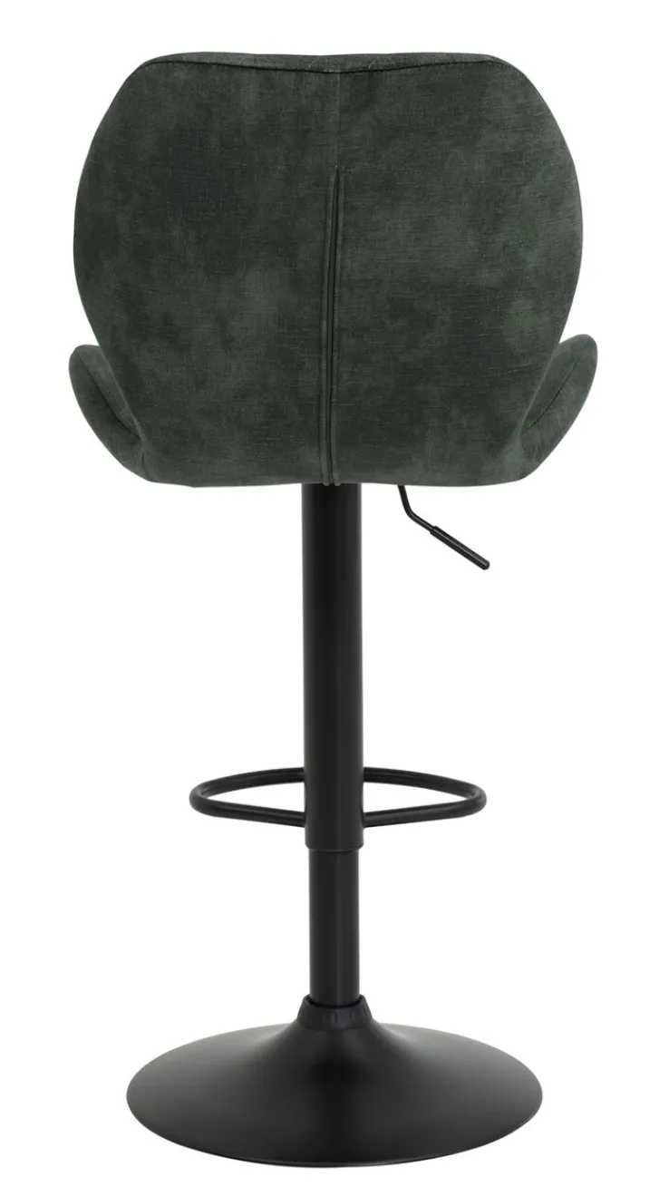 QUARTIER Barstuhl LAILA 2er Set anthazit