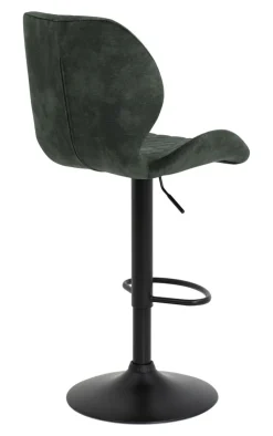 QUARTIER Barstuhl LAILA 2er Set anthazit