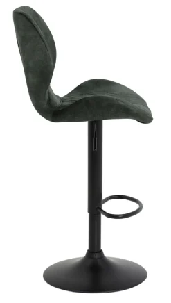 QUARTIER Barstuhl LAILA 2er Set anthazit