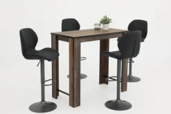 QUARTIER Barstuhl SONJA schwarz