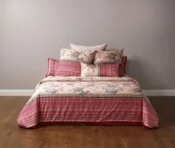 bassetti Satin-Bettwäsche PALLANZA P1 135 x 200 cm rosa